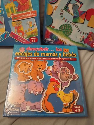 3 Juegos Educativos Infantiles +3 Años NUEVOS