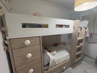 Cama litera madera valorado en 1500 euros