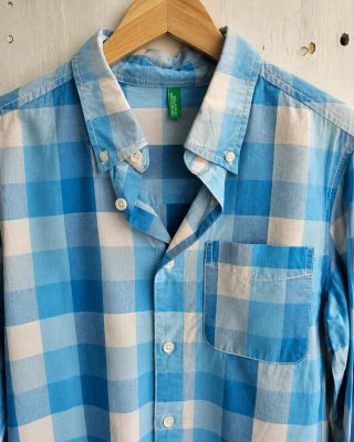 Camisa de cuadros United Colors of Benetton