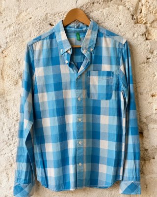 Camisa de cuadros United Colors of Benetton