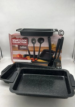 Set 3 Teglie Gavagna con Utensili