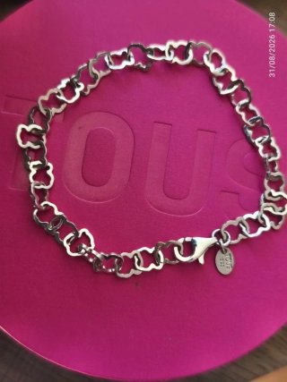 Pulsera Tous Ositos Pequeños Plata