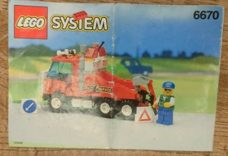 Istruzioni LEGO System 6670