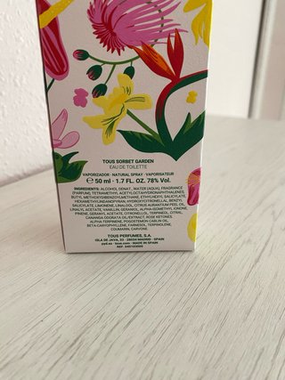 Perfume Tous Sorbet Garden
