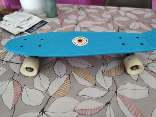 Monopatín Mini Cruiser / Skate tipo Penny azul