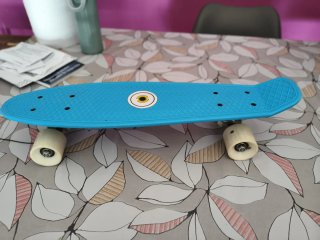 Monopatín Mini Cruiser / Skate tipo Penny azul