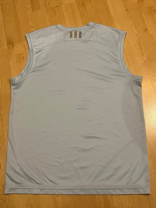 Camiseta sin mangas Adidas Climalite gris
