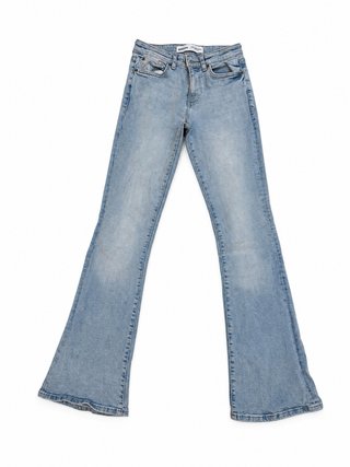 Pantalón campana Bershka azul