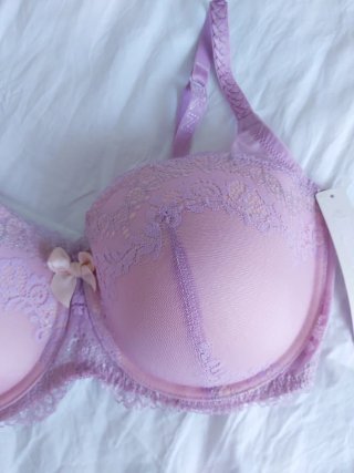 DKNY Donna Karan Vintage sujetador lila con encaje