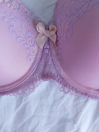 DKNY Donna Karan Vintage sujetador lila con encaje