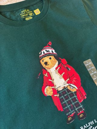 Polo Ralph Lauren - Polo Bear verde 14-16 anni