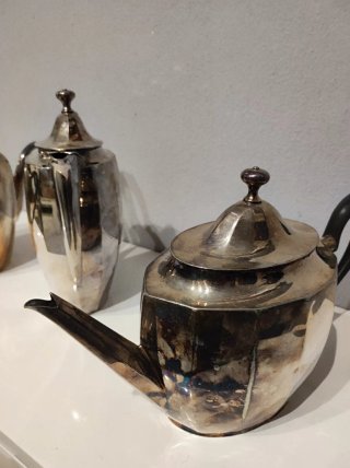 Set 3 teiere vintage Sheffield
