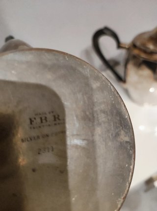 Set 3 teiere vintage Sheffield