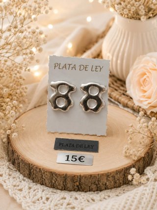Pendientes Plata de Ley