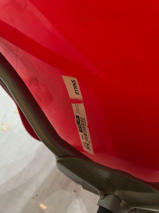 Silla SNLLE roja IKEA