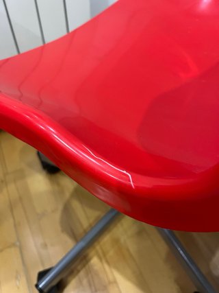 Silla SNLLE roja IKEA