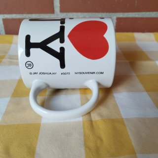 Taza I Love NY vintage Jay Joshua