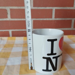 Taza I Love NY vintage Jay Joshua