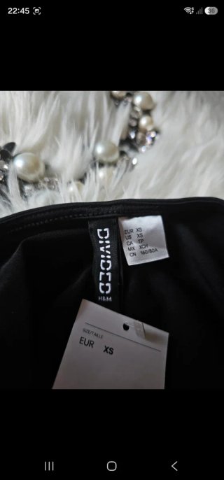 Vestido Negro H&M Nuevo