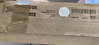 Cuna de Ikea para bebé en color blanco