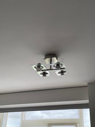 Lámpara 4 focos Ikea Fuga