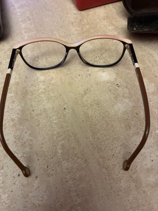 Montura Gafas Carolina Herrera Negra y Marrón