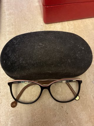 Montura Gafas Carolina Herrera Negra y Marrón