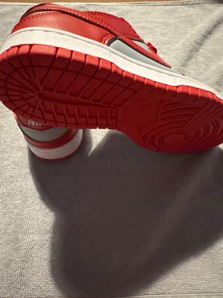 Tenis Nike Rojos y Grises Talla 36