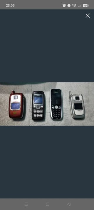 Lote móviles antiguos Motorola, Nokia, Sony Ericss