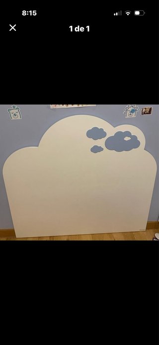 Cabecero Cama Nube 105cm
