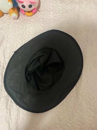 Gorro de Bruja Infantil Negro y Morado