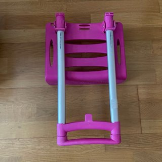 Carrito para mochila infantil Busquets rosa