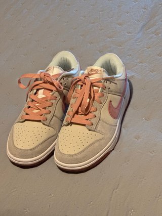 Tenis Nike Blancos y Rosas Talla 38