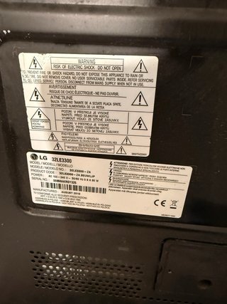 TV LG 32 32LE3300 - 3 HDMI