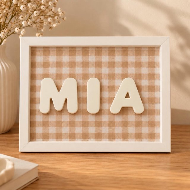 Cuadro Decorativo Nombre