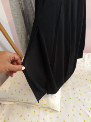 Pack 2 jerseys Zara negro y gris