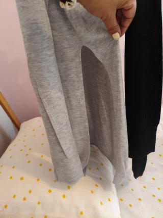 Pack 2 jerseys Zara negro y gris