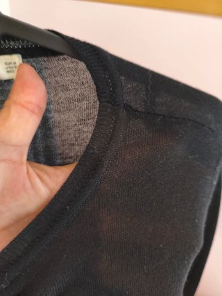 Pack 2 jerseys Zara negro y gris