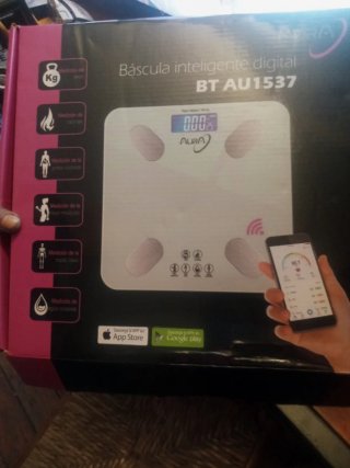Báscula Inteligente Digital Aura BT AU1537