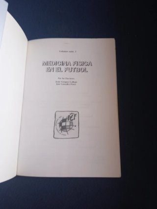 libro Medicina Fisica en el Futbol