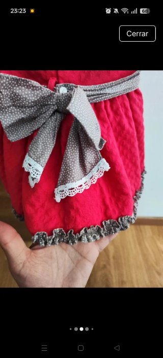 Vestido bebé 18 meses Miranda