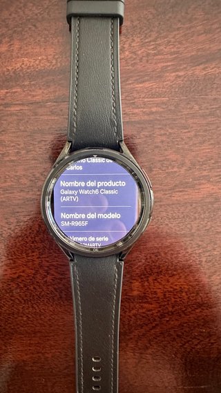 Samsung Galaxy Watch 6 Classic 47mm Negro LTE