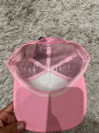 Gorra Chrome Hearts Rosa y Blanca