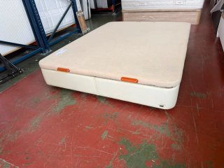 Canapé tapizado polipiel + Colchón Bultex 150x200
