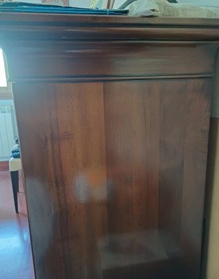 Cassettiera classica legno massello