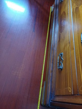 Cassettiera classica legno massello
