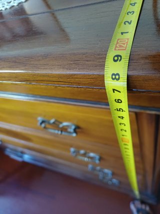 Cassettiera classica legno massello