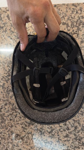 Casco Bici Niño Btwin Negro
