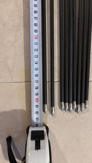 Flechas Avalon Calibre 500 (Pack 9)