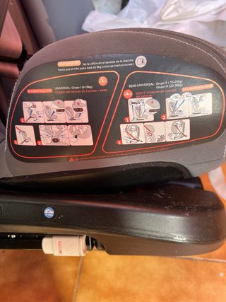 Silla coche bebé giratoria 360